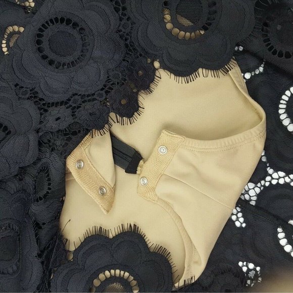 Love & Lemons New SONYA Lace Mini Skirt BLACK Women's SEXY! πHPπ - Picture 7 of 11